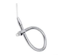 Tuyau de refroidissement flexible en métal pour eau et huile - Buse ronde de 6,35 mm - Tuyau réglable de 400 mm pour tour CNC, fraisage et machines hydrauliques, tube non conducteur résistant à la