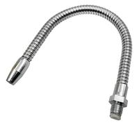 Tuyau de refroidissement flexible en métal, tube flexible de refroidissement eau-huile, pulvérisateur d'huile de lubrification, système de lubrification par brouillard métallique(External Thread,1/2 6