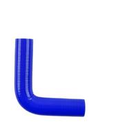 Tuyau de refroidissement intermédiaire en Silicone, 3 plis, coude à 90 degrés, longueur 102mm, ID 63mm 67mm 70mm 76mm 80mm 83mm 89mm 102mm 114 127 130mm(ID80mm 3-ply)