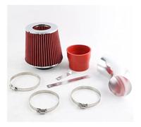 Tuyau De Refroidisseur Intermédiaire Filtre D'admission D'air Avec Tuyau 1999 2000 2001 2002 2003 2004 2005 Pour BMW Série 3 323 325 328 330 E46 Pour Ram Admission + Filtre(Rouge)