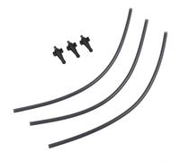 Tuyau de remplacement de 30 cm pour machines à café Siemens EQ9 et EQ700 entièrement automatiques, comprend 3 connecteurs pour connexion externe du récipient à lait, facile à installer et à entretenir