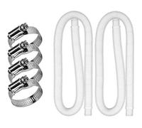 Tuyau de remplacement de piscine - Intex - 32mm - 1,5m - 4 pinces - Résistant aux fuites