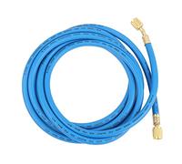 Tuyau de Remplissage de Réfrigérant de Climatisation, Kit de Tuyau de Jauge de Collecteur Adaptateurs de Tuyau SAE Le Tube de Tuyau de Remplissage de Réfrigération Convient au Réfrigérant de Type R-41[3m]Tuyaux