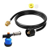 Tuyau de réservoir de propane, tube de raccordement de gril, design robuste, raccords sécurisés pour chauffage de jardin, patio, brûleur, chalumeau, réchaud de camping, barbecues portables, cuisine en