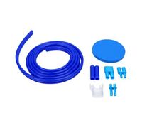Tuyau de Respiration sous-Marin en Silicone, 3 Mètres avec Flotteur, pour | Embout buccal confortable, Flux d\'air fluide, Rangement compact, Haute visibilité, Durable pour une utilisation régulière
