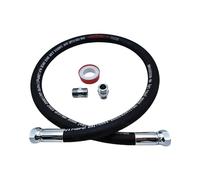 Tuyau de saut de compresseur en caoutchouc, raccord de 1/2 pouces, Air en caoutchouc Permanent pour Applications industrielles, Air industriel Flexible