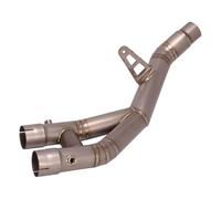 Tuyau De Silencieux Compatible Avec Yamaha Pour MT10 Pour YZF-R1 Pour R1M 2015-2020 Échappement Moto Pour Escape Slip On Mid Link Pipe Pour Connect Muffler