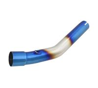 Tuyau De Silencieux Compatible Avec Yamaha Pour Tenere700 Pour XTZ700 2019 2020 2021 2022 2023 Silencieux D'échappement Moto Pour Espace Moto Modifier Tuyau Liaison Intermédiaire 50,8 Mm
