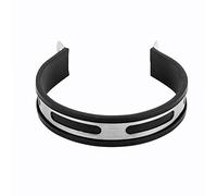 Tuyau de Silencieux d'Échappement Demi-Cercle, Keenso Support de Fixation de Tuyau de Silencieux d'Échappement Demi-Cercle Universel Moto en Acier Inoxydable