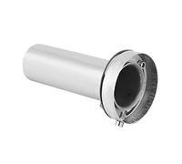 Tuyau de Silencieux d'Echappement, Keenso Embout Universel de Silencieux d'Echappement en Acier Inoxydable Réglable d'Extrémité de Silencieux d'Echappement(4Inch)