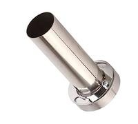 Tuyau de Silencieux d'Echappement, Keenso Embout Universel de Silencieux d'Echappement en Acier Inoxydable Réglable d'Extrémité de Silencieux d'Echappement(3.5Inch)