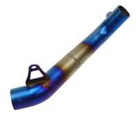 Tuyau De Silencieux Pour CBR1000RR Pour CBR1000R 2008 2009 2010 2011 2012 2013 2014 2015 2016 Moto 60mm Tuyau Liaison Intermédiaire D'échappement Pour Espace Moto