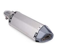 Tuyau de Silencieux, Yctze Tuyau de Silencieux Déchappement Déchappement Modifié pour Moto Universelle avec DB Killer(B) poursilencieux moto 51mm,silencieux moto universel silencieux moto universel