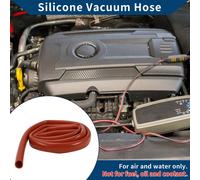 Tuyau de silicone pour aspiration automobile Haute température 1 mètre 20mm ID 2.5mm d'épaisseur 1 pièce Rouge