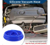 Tuyau De Silicone Pour Aspiration Automobile Haute TempéRature 33 Pieds 11/16" 18Mm ID 2.5Mm D'éPaisseur 1 PièCe Bleu Pression Maximale 130PSI