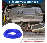 Tuyau De Silicone Pour Aspiration Automobile Haute TempéRature 33 Pieds 5/16" 8Mm ID 2.5Mm D'éPaisseur 1 PièCe Bleu Pression Maximale De 130PSI