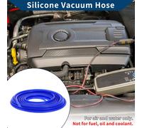 Tuyau De Silicone Pour Aspiration Automobile Haute TempéRature 50 Pieds 1/16" 2Mm ID 2.5Mm D'éPaisseur 1 PièCe Bleu Pression Maximale De 130PSI