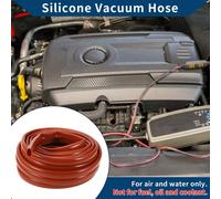 Tuyau De Silicone Pour Aspiration Automobile Haute Température 50Ft 13/16" 20Mm Id 2Mm D'épaisseur 1 Pièce Rouge