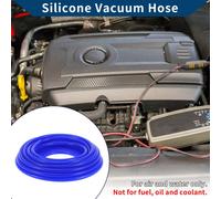 Tuyau De Silicone Pour Aspiration Automobile Haute TempšŠRature 33 Pieds 1/4" 6Mm ID 2.5Mm D'šŠPaisseur 1 PiššCe Bleu Pression Maximale De 130PSI