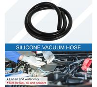 Tuyau De Silicone Pour Aspiration Haute Température 1M 10Mm Id 2.5Mm D'épaisseur Ligne D'Aspiration Automobile En Silicone Noir 1Pc