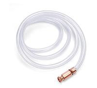 Tuyau de Siphon, Asudaro 2.5 M Transfert de Liquide Tuyau L'auto-amorçage Tuyau Siphon Cylindrique pour Eau, Gaz, Essence Carburant,Aquarium (Diamètre : 15 mm, Épaisseur : 1 mm)
