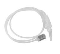 Tuyau de siphon de vin Homebrew, tube de siphon à main en plastique souple, outil d'équipement de brassage de bière de vin pour le brassage à domicile, la filtration de liquide, (White)
