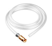 Tuyau de Siphon Essence 1/2 Pouce en Cuivre Pvc pour Transfert | Débit Visible, Connexion Sûre, Portable et Léger, Adaptateur 1/2 Pouce, Usage Carburant