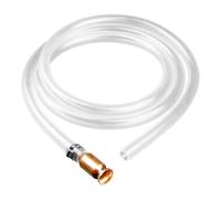 Tuyau de Siphon Manuel en Cuivre PVC 1/2 Pouce pour Transfert | Pompe de Transfert de Liquide, Tuyau de Siphon pour Eau et Carburant, Adaptateur Cuivre Visible