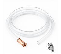 Tuyau de Siphon Pompe à Siphon Manuelle pour Gaz/Essence/Carburant Eau Shaker Siphon plomb, compatible essence, carburant, eau, vin. Siphon sécurisé, 6 pieds, débit 6 gallons/min， Qualité alimentaire