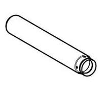 Tuyau de sortie Geberit avec joint torique d 32 241408211 pour siphon WT, chromé