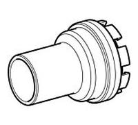 Tuyau de sortie Geberit PP/PE 40/40 243576001 pour écoulement de receveur de douche Geberit d90