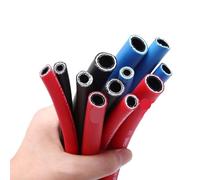 Tuyau de soudage Tube d'oxygène haute pression de 3 mètres, tuyau en acétylène, Super d'air industriel, soudage par ceinture, coupe gaz(Black,10x17mm)