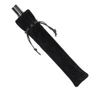 Tuyau de soufflage - 16 cm en métal, tube télescopique compact, outil de démarrage de feu de camp, dispositif d'augmentation de l'oxygène avec contrôle de l' extensible | BBQ pique-nique