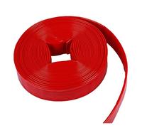 Tuyau de transfert d'eau Flexible recouvert de PVC, pour pompe Submersible, décharge, Drainage, piscine et lavage à contre-courant 50m 1-inch