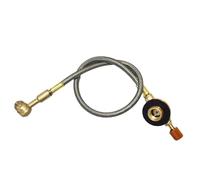 Tuyau De Troupeau pour Le Contrôle Extérieur - Controller | Tuyau Et Soupape | Grill - Poêle Réglable 0-20 Psi | Adaptateur avec | Adaptateur De Tube De Tube D'extension De 37 Cm pour Le