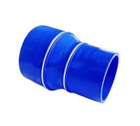 Tuyau de turbine Tuyau universel en silicone pour échangeur de chaleur, coupleur tuyau d'admission turbo, réducteur droit, grand et petit connecteur(Blue,ID25mm-45mm)