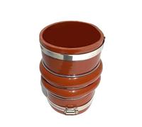 Tuyau de turbo Tuyau d'admission modifié en silicone pour turbocompresseur et refroidisseur intermédiaire, haute température tuyau en silicone(Red ID90x200MM)