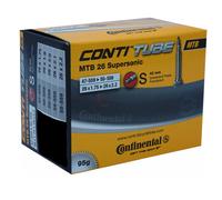 Continental - Schlauch MTB 26 (SV42) Supersonic - Chambre à air pour vélo - SV 42 mm - black