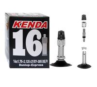 Tuyau de vélo Kenda 16 pouces 47-57/305 valve Dunlop 28 mm roue pour enfants