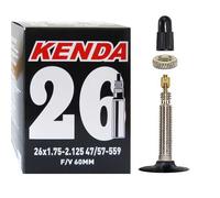 Tuyau de vélo Kenda 26 pouces 47-57/559 SV60 valve Sclaverand VTT NEUF