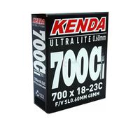 Tuyau de vélo Kenda Ultra Lite 28 pouces 700X18C 700X23C valve esclavagiste 4...