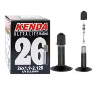 Tuyau de vélo ultraléger Kenda 26 pouces 47-57/559 valve AV35 35mm VTT trekking