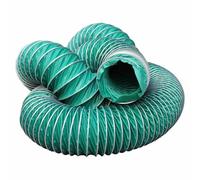 Tuyau de Ventilation Conduit De Ventilation Flexible Pour Atelier Et Garage, 75 80 100 125 150 200 300 400 500 600 700 800 900 1000 MM, Avec 2 Colliers Serrage, Tuyau D'extraction Poussière(Dia 140mm,