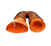 Tuyau de Ventilation Flexible en PVC ignifugé et imperméable, Protection Triple Couche, pour Ventilateur d'extraction de sèche-Linge, 5 m ou 10 m, avec Corde réglable et Anneau en D