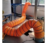 Tuyau de ventilation flexible et isolé, corde réglable pour une installation facile, guide de connexion souple pour ventilateur d'échappement, CVC, évent de sèche-linge