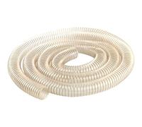 Tuyau de ventilation pour le travail du bois, Tuyau en polyuréthane PU 1 mètre Transparent ID 95-190mm WT 0.93mm(Inner diameter: 115mm)