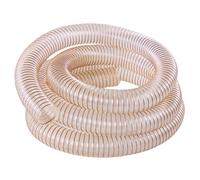 Tuyau de ventilation pour le travail du bois, Tuyau industriel de conduit d'échappement d'unité centrale transparent avec le mur 20-300mm du fil cuivre 1m 2mm(220mm)