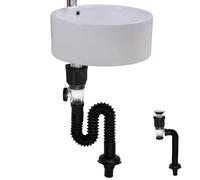 Tuyau De Vidage Lavabo | Raccord de Vidage avec Flexible Extensible - Flexible Extensible Accessoires Nettoyage Maison Cuisine Douche Toilette Camping-Car