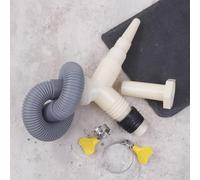 Tuyau de vidange 3 en 1 pour machine à laver, double entrée pour lave-vaisselle, lave-linge, longueur étendue