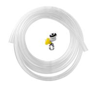 Tuyau de vidange AC 12 mm - Remplacement pour climatiseurs de fenêtre et climatiseurs | Connecteur flexible en PVC avec raccords, compatible avec les systèmes Mini Split et Pôřtable Unit Dř